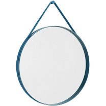 Strap Mirror No 2 Ø70 см, синий