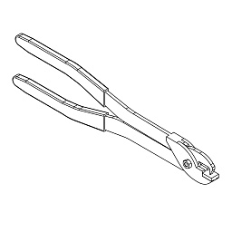 TRACK 3F DIM CUTTING TOOL Delta Light track Delta инструмент для монтажа трёхфазной трековой системы