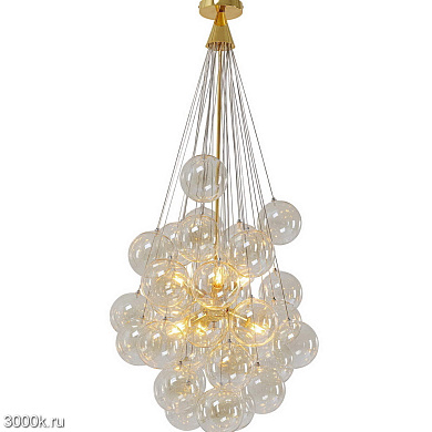 53730 Подвесной светильник Snowballs Amber Ø50см Kare Design