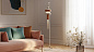 Напольный светильник Nappe Stl Xm1 Masiero — фото 1