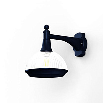 Boléro N° 3; Clea prismatic glass E27 105W; Steel blue