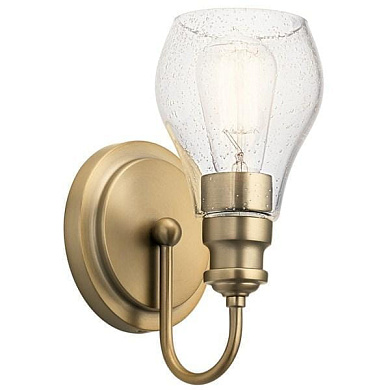 Greenbrier 1 Light Wall Sconce Classic Bronze настенный светильник 45390CLZ Kichler