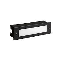 Recessed wall lighting IP66 Micenas LED Pro LED 8.7W 4000K Black 779lm