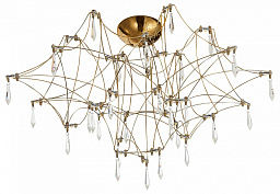 SL6601.202.78 ST-Luce Gravetta потолочная люстра из изогнутых металлических нитей с лёгким плетением