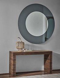 Настенное зеркало Four Seasons Glass Porada круглое Ø130 см с дымчатым кольцом FOUR-SEASONS-GLASS-C0K0AP