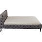 80636 Кровать Desire Velvet Silver Grey 180x200 см Kare Design