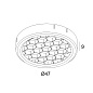 ENTERO S HONEYCOMB DOUBLE USE B черный Delta Light аксессуар — фото 1