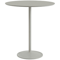 14125 Muuto Soft барный стол круглый серый d95x105 см