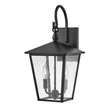 Настенный уличный светильник Huntersfield Hinkely HK-HUNTERSFIELD2-M-BK черный