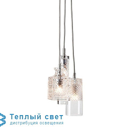 LA101110 Ebb and Flow Crystal pendant подвесной светильник с несколькими кристаллическими плафонами на подвесах