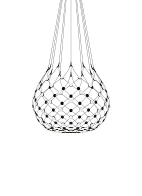 Подвесной светильник Mesh Luceplan 1D86KW101001B