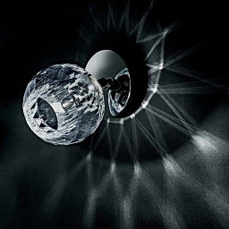 2686 Leucos Sunlight встраиваемый спот с зеркальным рассеивателем в форме сферы
