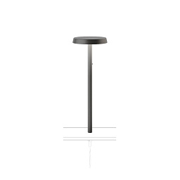 597211/15 Vibia Flat настольная лампа цилиндрическая на основании