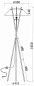 Торшер Bastone Maytoni MOD006FL-01N — фото 3