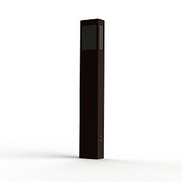 108010046 Roger Pradier Brick2 садовый боллард коричневого оттенка