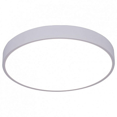 потолочный светильник кольцевой формы серый