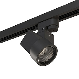 A1T051027 Lightstar Illumo x двухламповый трековый прожектор чёрного цвета для однофазного трека