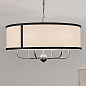 Heddle 6 Light Chandelier Textured Black люстра 52466BKT Kichler — фото 2