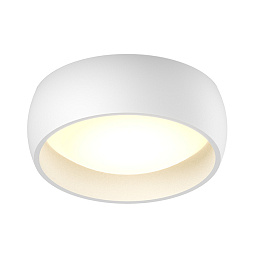 SOFT M 20.30 W Led Technology SOFT накладной потолочный светодиодный светильник с округлым корпусом и матовым рассеивателем