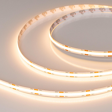 056915 Arlight Лента COB-X544-8mm 24V Warm2400 (11.5 W/m, IP20, 5m)