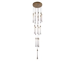 Люстра Kink Light Асмер латунь 07860-18A,36