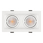 Поворотный встраиваемый светильник Arlight MS-VORTEX-BUILT-S170x90-2x12W — фото 1