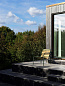 608039 Normann Copenhagen Vig Кресло для отдыха, дерево Robinia / темно-зеленый — фото 4
