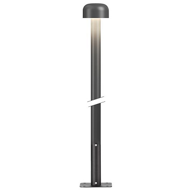 Bellhop Flos Outdoor Садовый столбик круглый серый f-o-0179