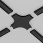 TRA084CX-11B Maytoni Accessories for tracks Radity Комплектующие для систем освещения с токоведущими элементами Черный — фото 5