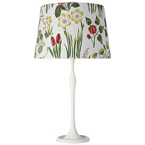 Romero Medium Table Lamp гипсовый белый с абажуром Schumacher 16