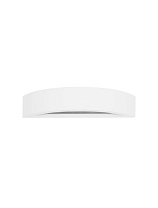 White Gypsum LED E14 1x5 Watt 220-240Volt IP20 bulb excluded light up & d own L: 30 W: 10 H: 7.5 cm