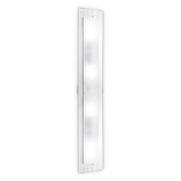051864 Ideal lux Tudor настенный светильник вытянутой формы с прозрачным корпусом и мягким свечением
