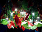 FLOWER POWER ANTHURIUM SQUARE Светодиодный потолочный светильник из муранского стекла VGnewtrend — фото 3