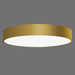 ACB Iluminacion Isia 3453/80 Потолочный светильник Tech Gold LED 1x88W 3000K 8440lm, CRI-90, встроенный светодиод, диммер Triac