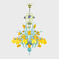 Люстра Sogni Di Cristallo Chandelier Van Gogh Iris Original Edition — фото 4
