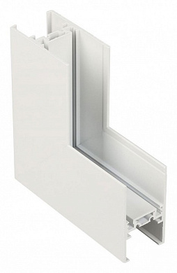 внутренний угловой соединитель для магнитного трека белого цвета для магнитного шинопровода