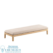 СТОЛ CALYPSO LOUNGE ИЗ ТИКА И ОСНОВАНИЕ 72X216 СМ Royal Botania