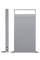 Cool 290 боллард H. 580mm серый алюминий 3000 K 11.5 Вт