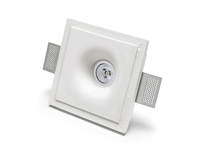 встраиваемый светильник с круглым отражателем для точечного освещения