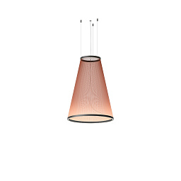 186537/1D_10 Vibia Array подвесной светильник терракотовый с вытянутым плафоном