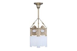 PP-371 Patinas lighting Triest квадратный подвесной фонарь в стиле модерн