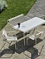 Обеденная скамья HAY Palissade Cord Dining Bench с подлокотниками — фото 4
