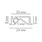 Встраиваемый линейный светильник LINEAR 2409 V Led Technology — фото 1