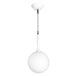803110 Lightstar Globo подвесной светильник с каплевидным плафоном черного цвета