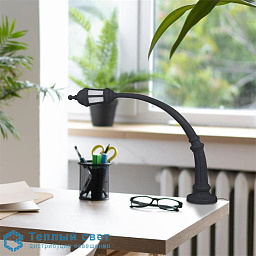 13890 Seletti Street lamp настольный светильник с изогнутой стойкой и цилиндрическим плафоном