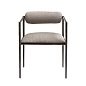 Кресло Arteriors Barbana, ткань Pewter и натуральное железо — фото 5