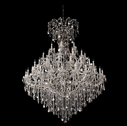 DIVA SP60 CHROME Crystal Lux DIVA хрустальная люстра каскадной формы с несколькими уровнями подвесов