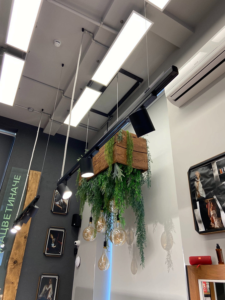 Обновление светильников для студии колористики Brera color bar, Москва — фото 6