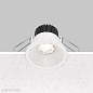 Zoom Maytoni встраиваемый светильник DL034-01-06W4K-W белый