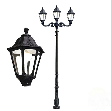 Парковый фонарь Fumagalli TABOR ADAM/NOEMI 2L+1